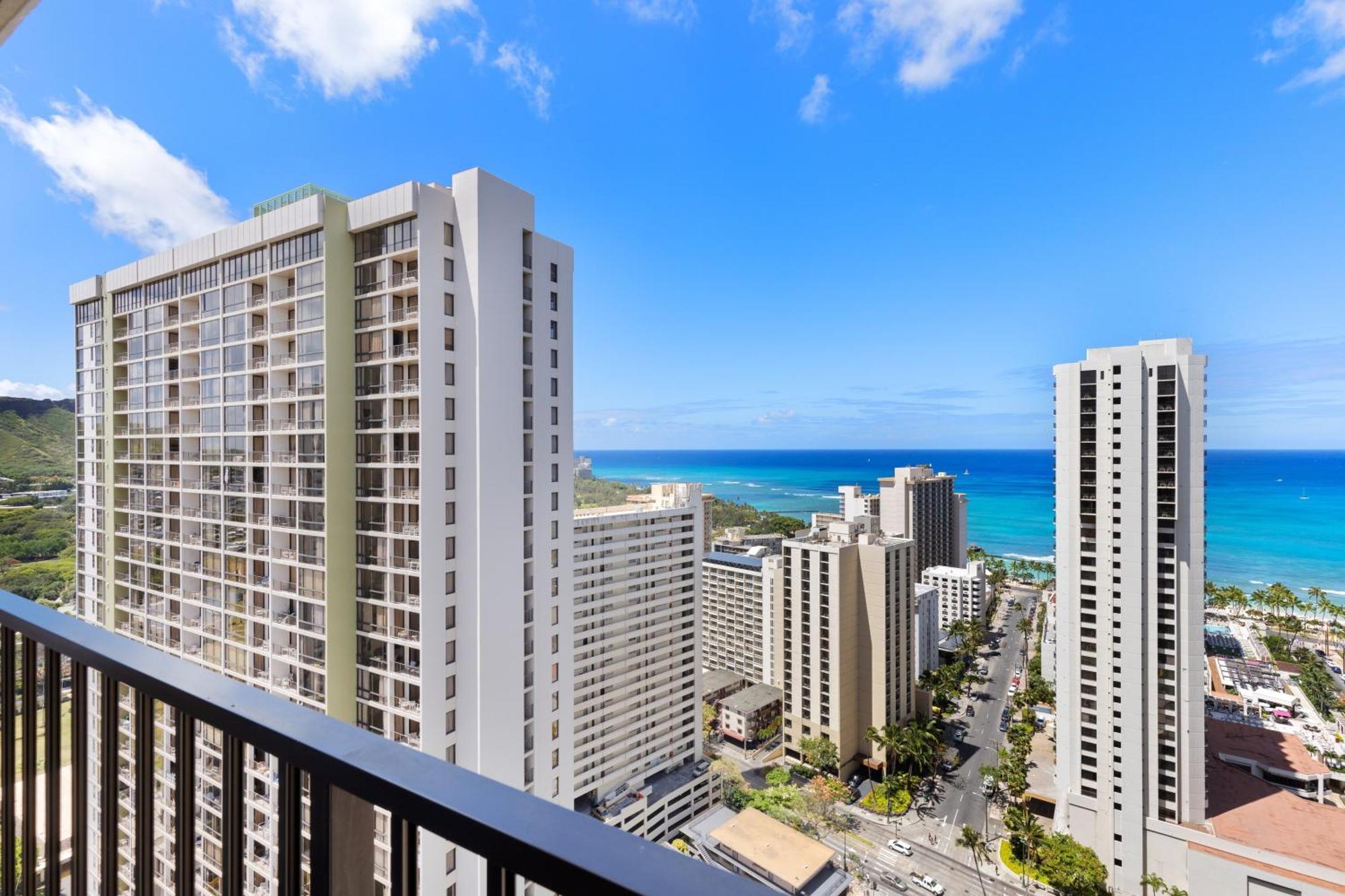 Beautifully Renovated 32Nd Floor Deluxe Ocean View Waikiki Condo Condo Honolulu Exteriér fotografie