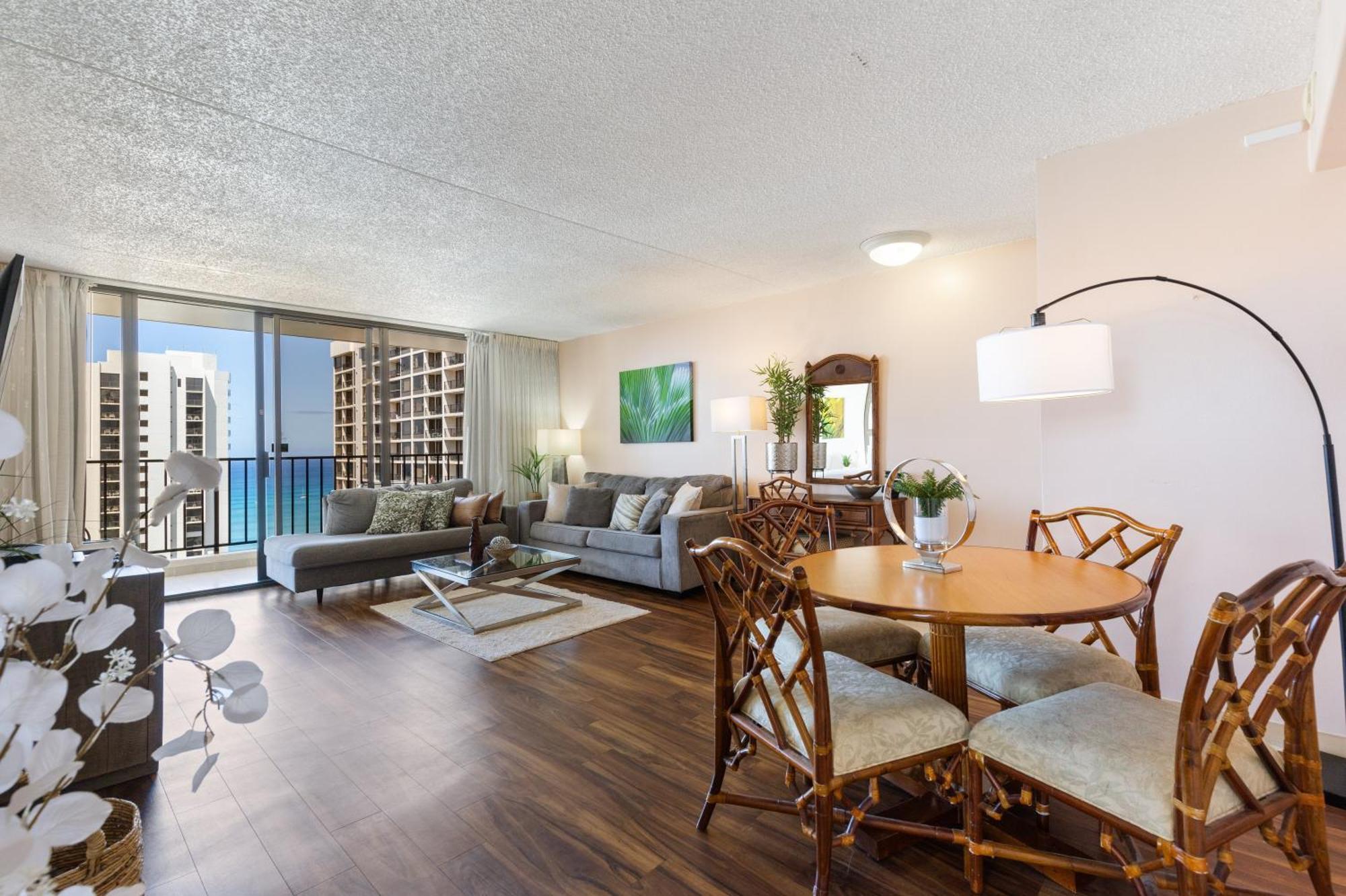 Beautifully Renovated 32Nd Floor Deluxe Ocean View Waikiki Condo Condo Honolulu Exteriér fotografie